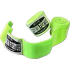 Premium Fighter - Bandázs 4.5m NEONZÖLD/Fehér felirat