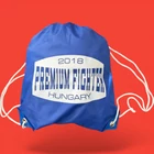 Premium Fighter - Training  Fejvédő (Kék) - Műbőr
