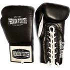 Premium Fighter - Mexico (FEKETE) - Boxkesztyű ( profi ) FŰZŐS