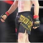 Premium Fighter MMA Short Black Carbon edition ( CombatX Fusion )