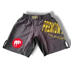 Premium Fighter MMA Short Black Carbon edition ( CombatX Fusion )