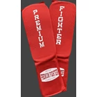 Premium Fighter – Sípcsontvédő Szövet (Piros/Fehér)
