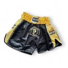 Premium Fighter – Thai Short - PF - (Fekete/arany)