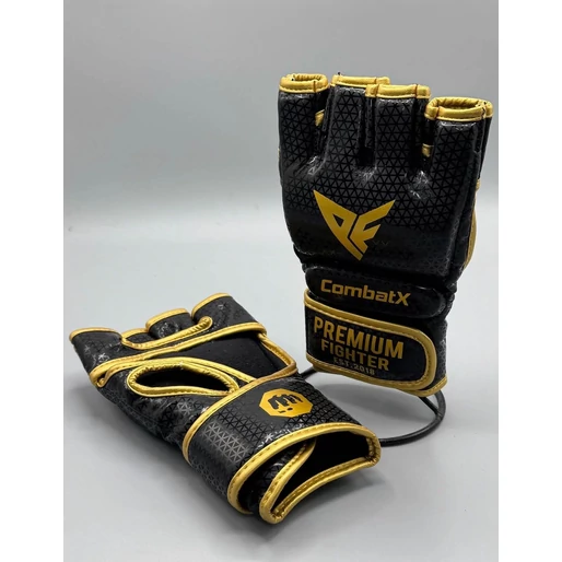 Premium Fighter Profi Kesztyű - CombatX Champion Edition- Limitált Kiadás