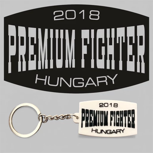 Premium Fighter - Kulcstartó - FEHÉR