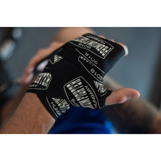 Premium Fighter - Bandázs 3.5m FEKETE
