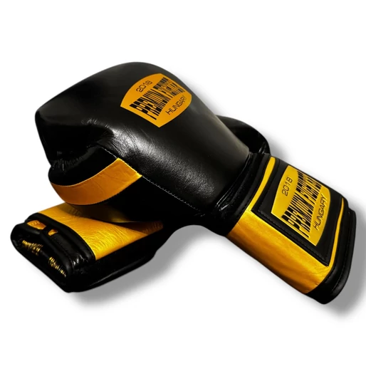 Premium Fighter - Hero PRO (fekete/arany) - Boxkesztyű