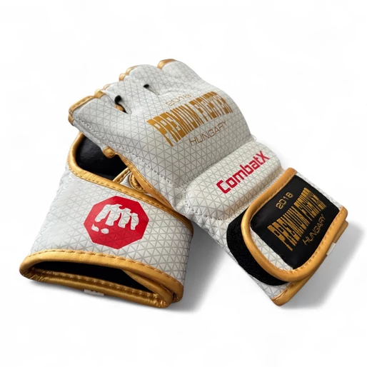Premium Fighter MMA White Carbon edition Kesztyű ( CombatX Fusion )