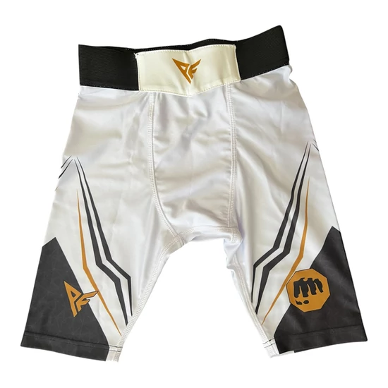 Premium Fighter MMA és Grappling Rövidnadrág WHITE ( CombatX Limitált Kiadás)