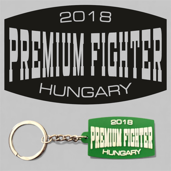Premium Fighter - Kulcstartó - ZÖLD
