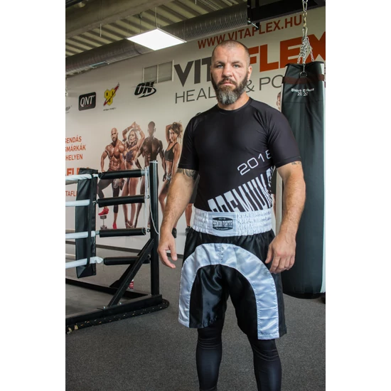 Premium Fighter – Box short (Fekete/Fehér)