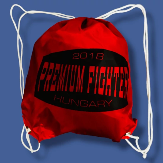 Premium Fighter - Training  Fejvédő (fekete/piros) 