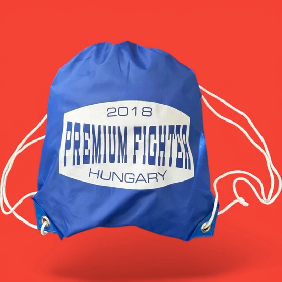 Premium Fighter - Training  Fejvédő (Kék) - Műbőr