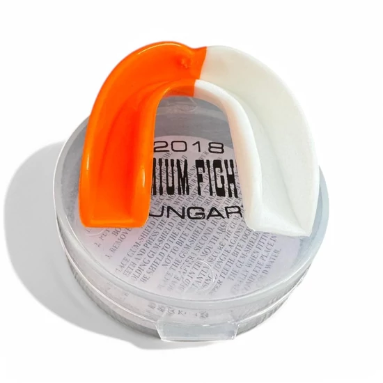 Premium Fighter – FEHÉR/NARANCS - Fogvédő
