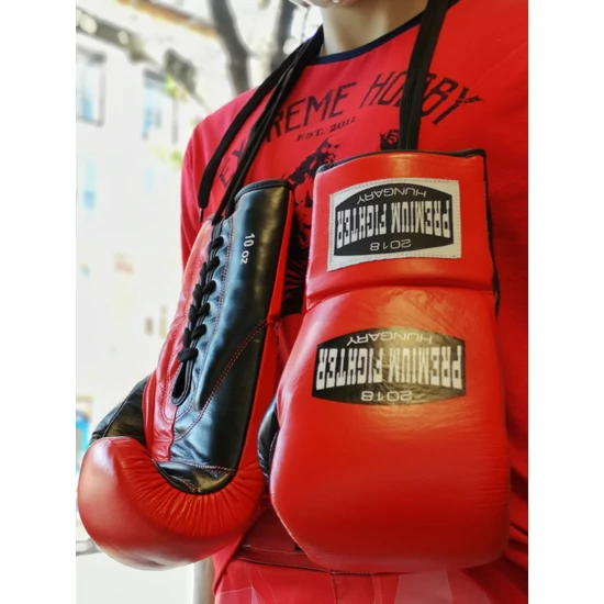 Premium Fighter – Hero (piros/fekete)
