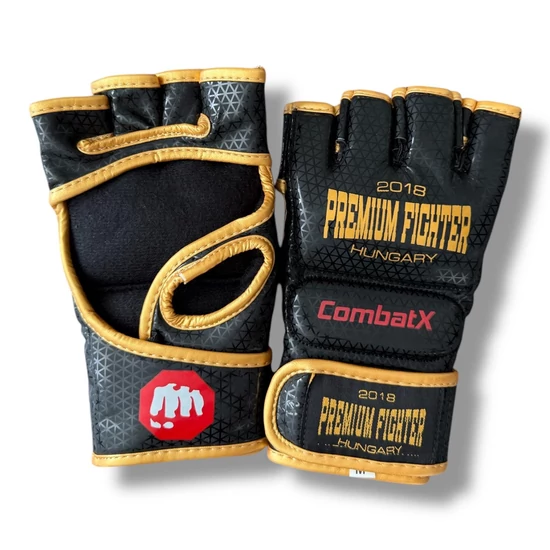 Premium Fighter MMA Black Carbon edition Kesztyű ( CombatX Fusion )
