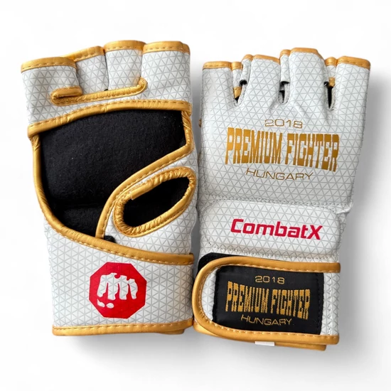 Premium Fighter MMA White Carbon edition Kesztyű ( CombatX Fusion )