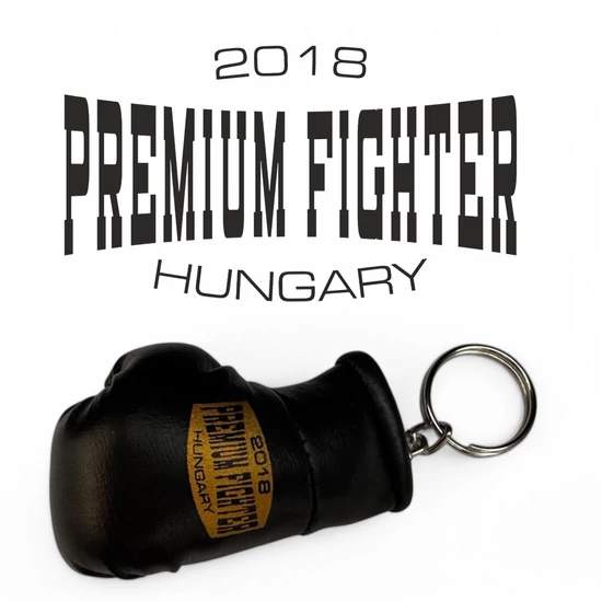 Premium Fighter - Kulcstartó Fekete/Arany II.