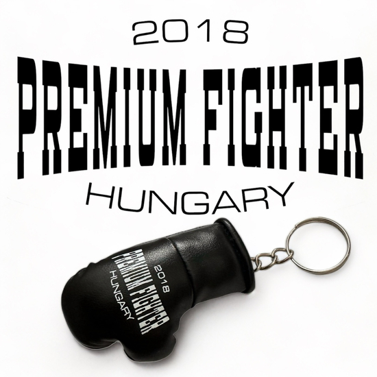 Premium Fighter - Kulcstartó FEKETE
