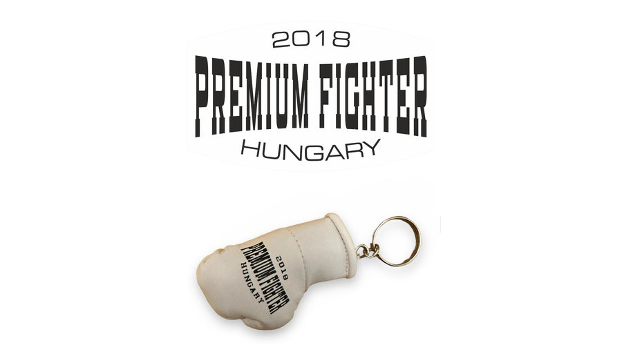 Premium Fighter - Kulcstartó FEHÉR/FEKETE
